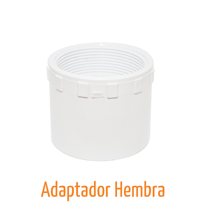 Adaptador PVC Hembra